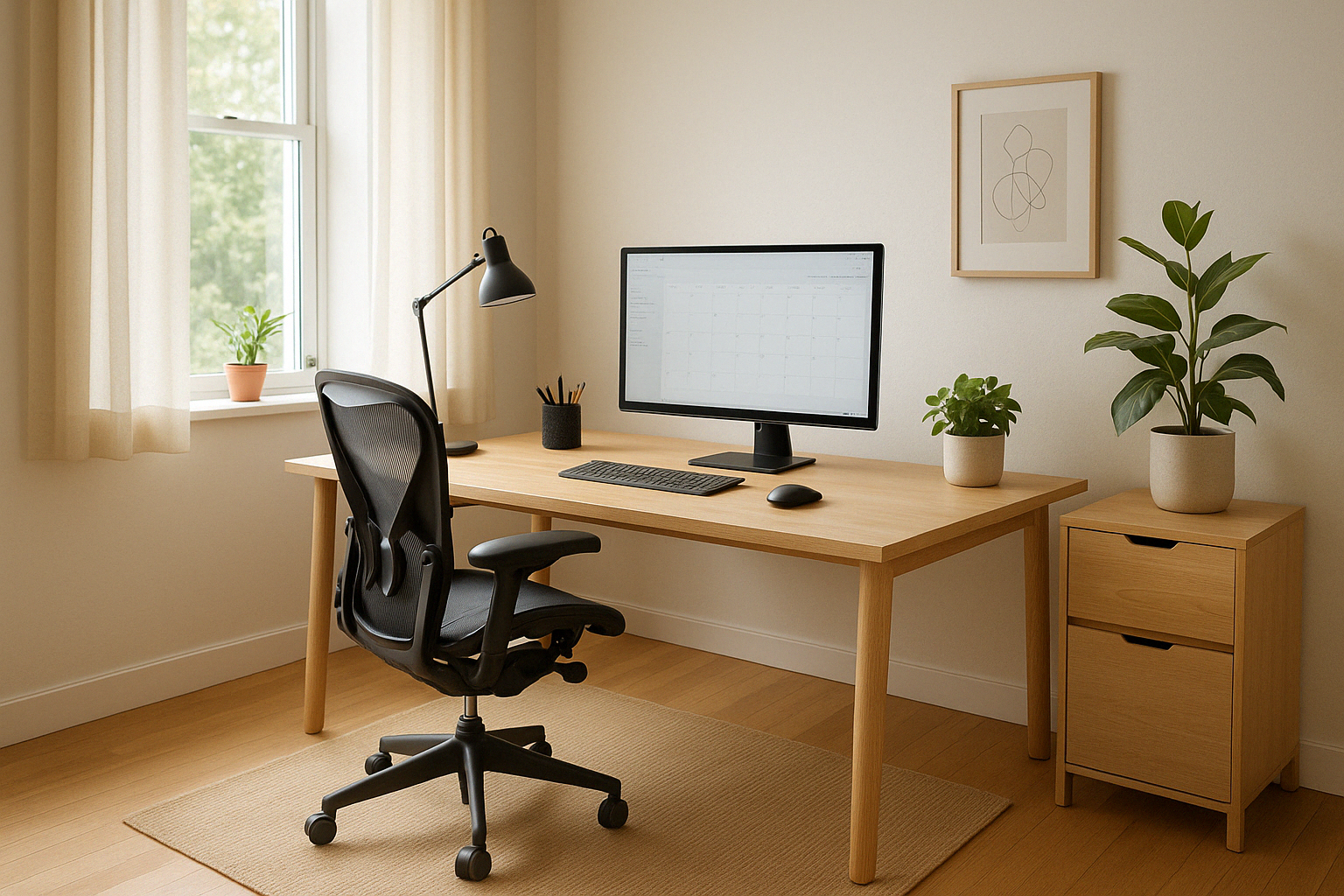 clean office
